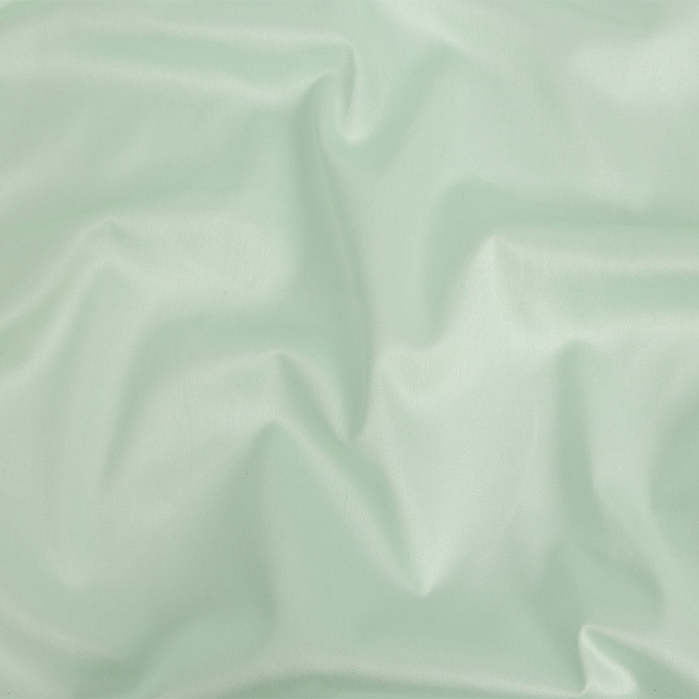 Mercerized Organic Egyptian Cotton Shirting - Mint - Ravello Collection Mercerized Organic Egyptian Cotton Shirting - Mint - Ravello Collection