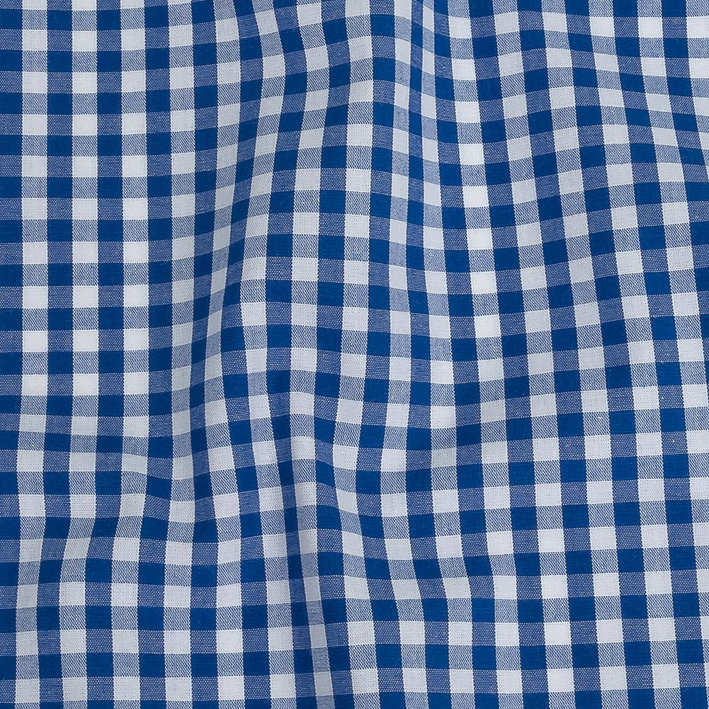 Cotton Gingham 0.25" - Cobalt - Londrina Collection Cotton Gingham 0.25" - Cobalt - Londrina Collection