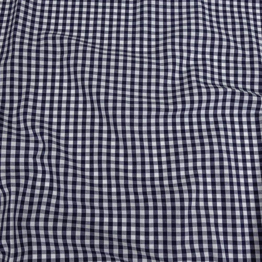 Cotton Gingham 0.25" - Navy - Londrina Collection Cotton Gingham 0.25" - Navy - Londrina Collection