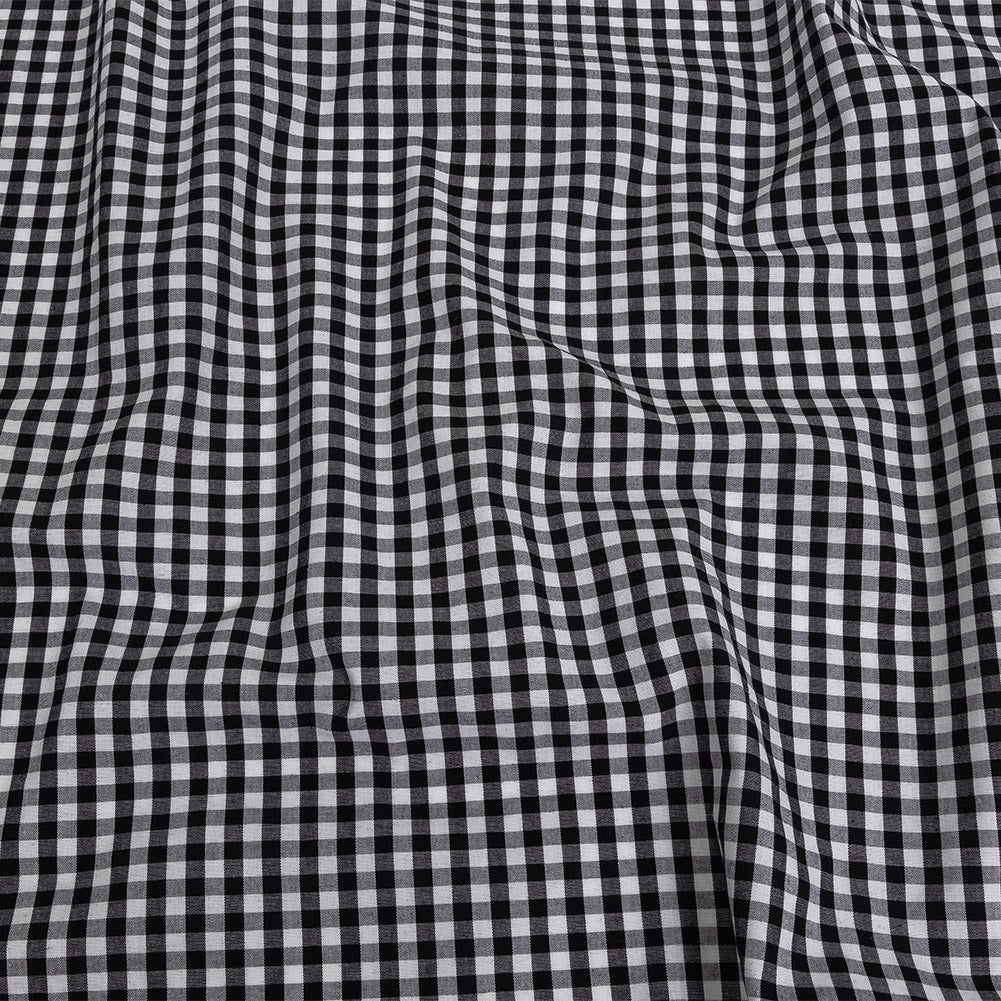 Cotton Gingham 0.25" - Black - Londrina Collection Cotton Gingham 0.25" - Black - Londrina Collection