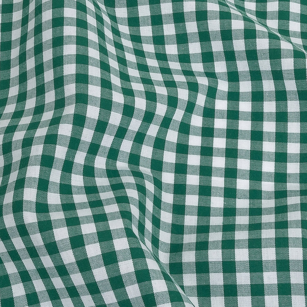 Cotton Gingham 0.25" - Emerald - Londrina Collection Cotton Gingham 0.25" - Emerald - Londrina Collection