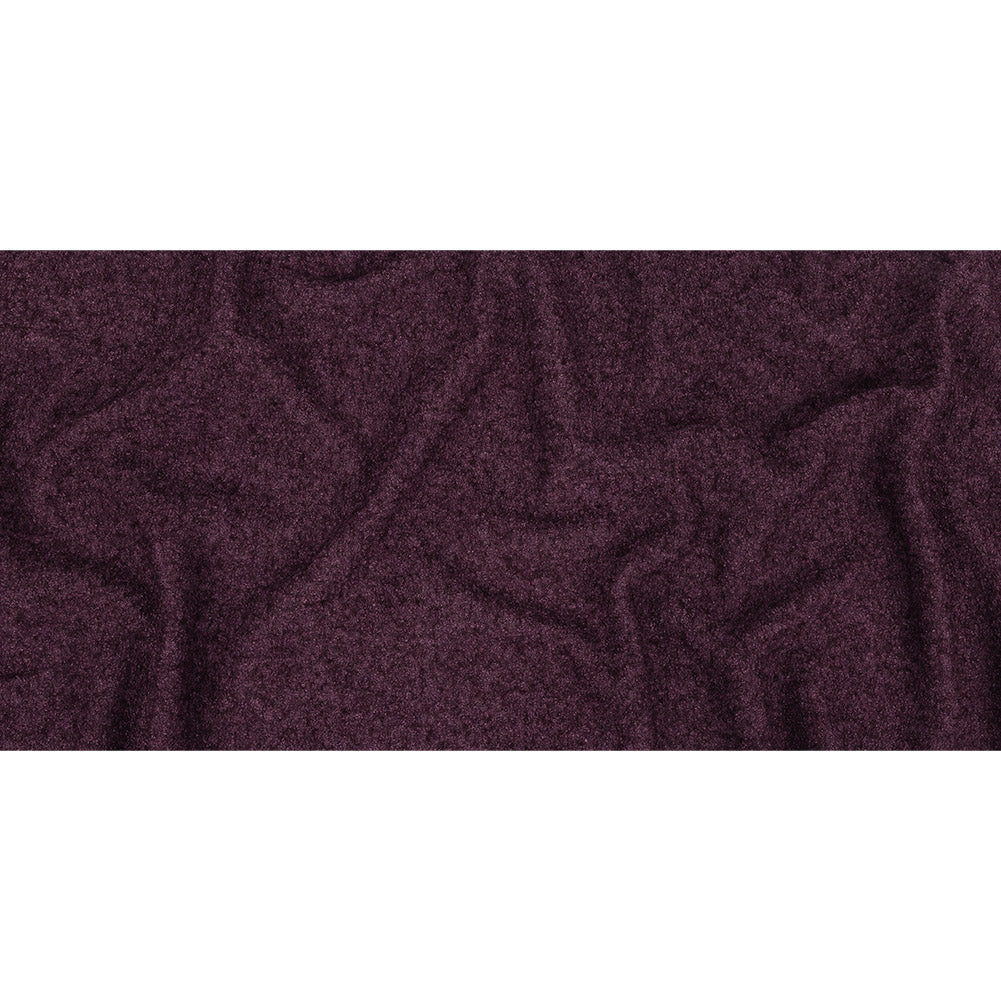 Boiled Wool Coating Fabric - Marbled Winetasting Purple - Ketil Collection Boiled Wool Coating Fabric - Marbled Winetasting Purple - Ketil Collection