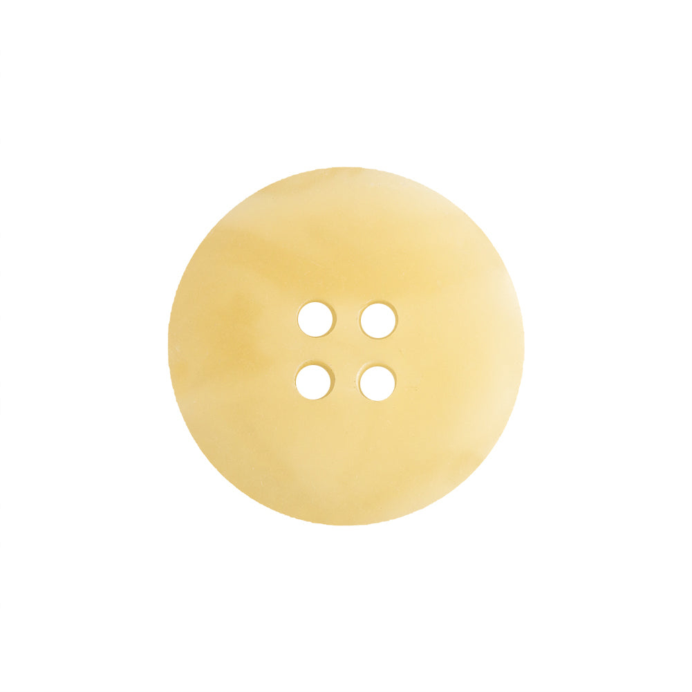 Yellow Translucent Splatter and Swirl 4-Hole Plastic Saucer Button - 33L/21mm Drape Yellow Translucent Splatter and Swirl 4-Hole Plastic Saucer Button - 33L/21mm Drape