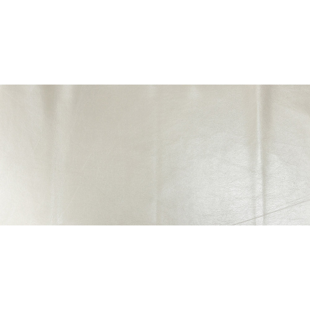 Pearlized Faux Leather - Bone - Mae Collection Full Pearlized Faux Leather - Bone - Mae Collection Full