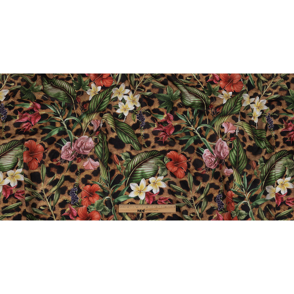 Mercerized Organic Egyptian Cotton Voile - Floral and Fauna - Toulouse Collection Mercerized Organic Egyptian Cotton Voile - Floral and Fauna - Toulouse Collection