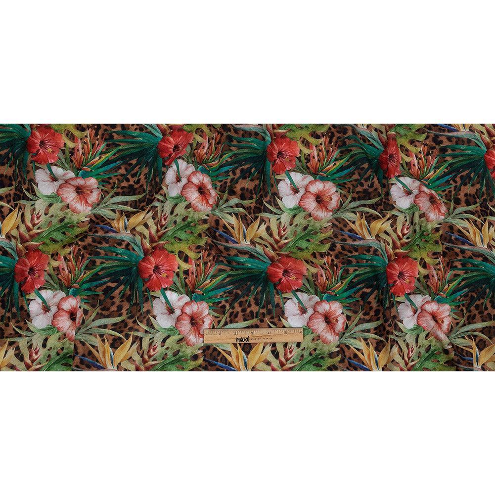 Mercerized Organic Egyptian Cotton Voile - Foliage and Fauna - Toulouse Collection Mercerized Organic Egyptian Cotton Voile - Foliage and Fauna - Toulouse Collection