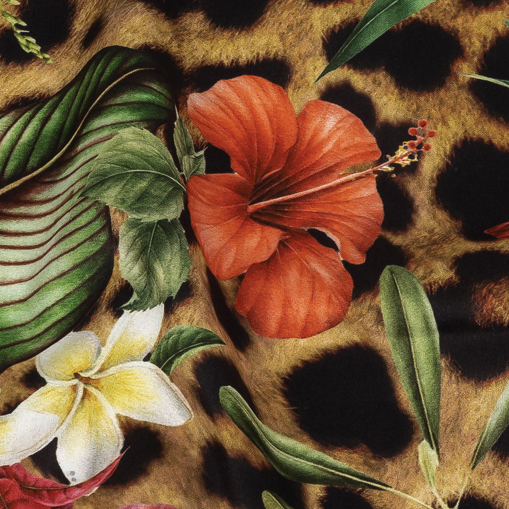 Mercerized Organic Egyptian Cotton Shirting - Floral and Fauna - Ravello Collection Mercerized Organic Egyptian Cotton Shirting - Floral and Fauna - Ravello Collection