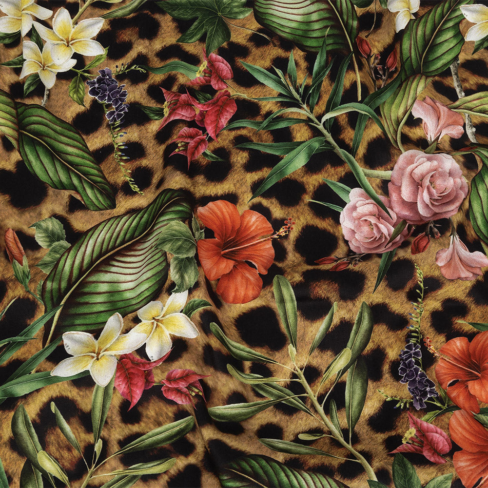 Mercerized Organic Egyptian Cotton Shirting - Floral and Fauna - Ravello Collection Mercerized Organic Egyptian Cotton Shirting - Floral and Fauna - Ravello Collection