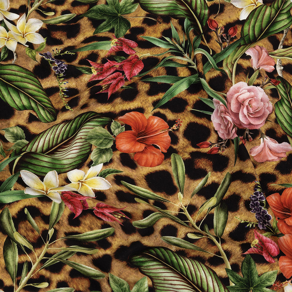 Organic Viscose Batiste - Floral and Fauna - Loreto Collection Organic Viscose Batiste - Floral and Fauna - Loreto Collection