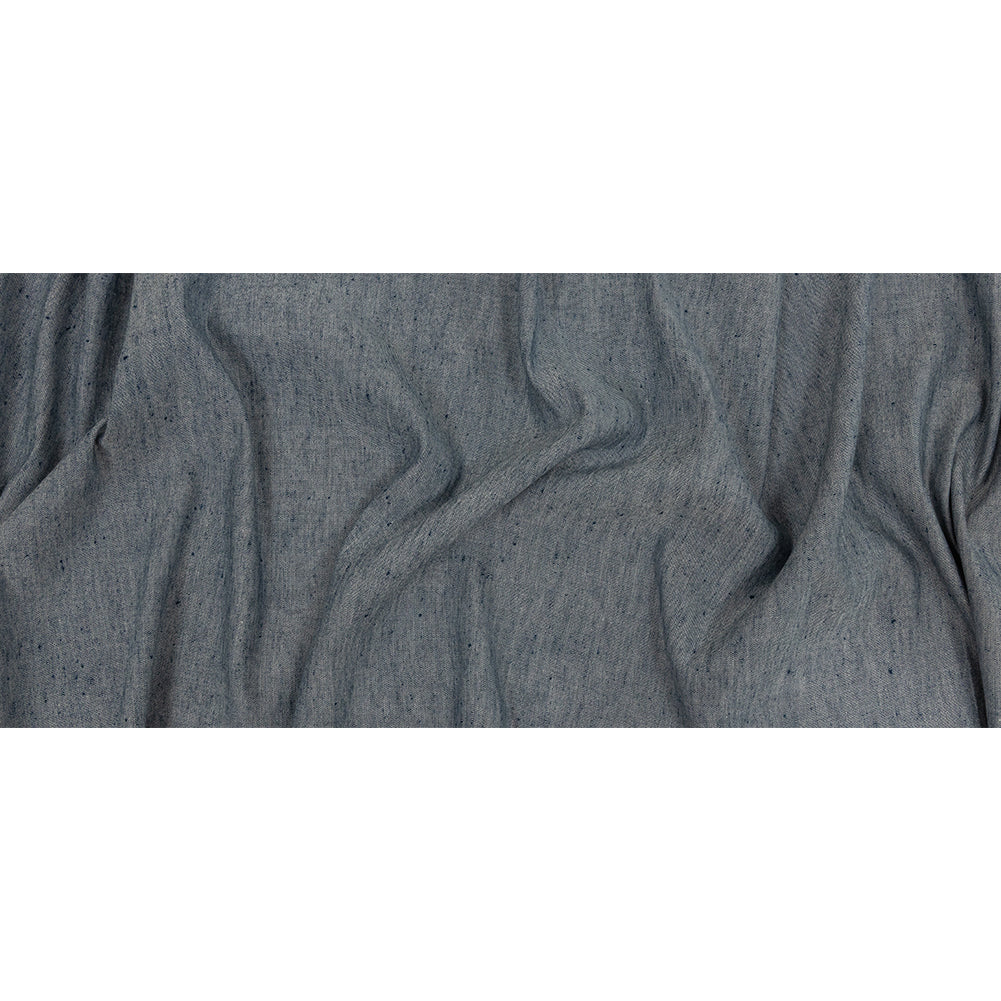 Heathered Denim Stretch Linen and Rayon Woven Full Heathered Denim Stretch Linen and Rayon Woven Full