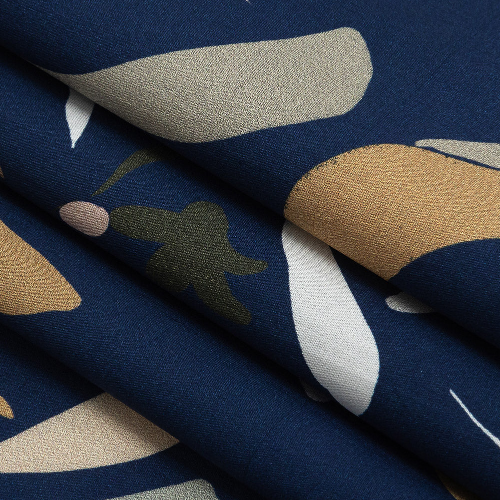 Mood Exclusive Twilight Blue Le Muse Cotton Poplin Folded Mood Exclusive Twilight Blue Le Muse Cotton Poplin Folded