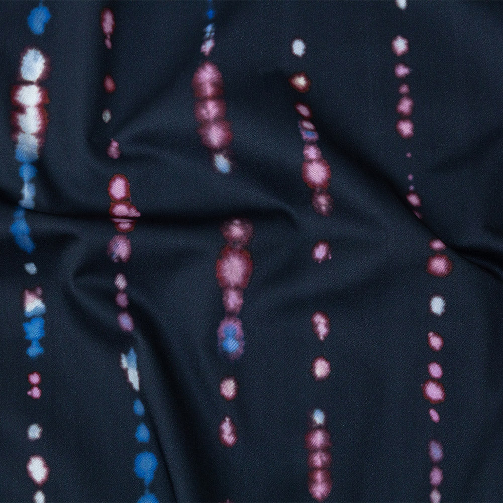 Mood Exclusive Parisian Night Nebulous Luminescence Stretch Cotton Sateen Mood Exclusive Parisian Night Nebulous Luminescence Stretch Cotton Sateen