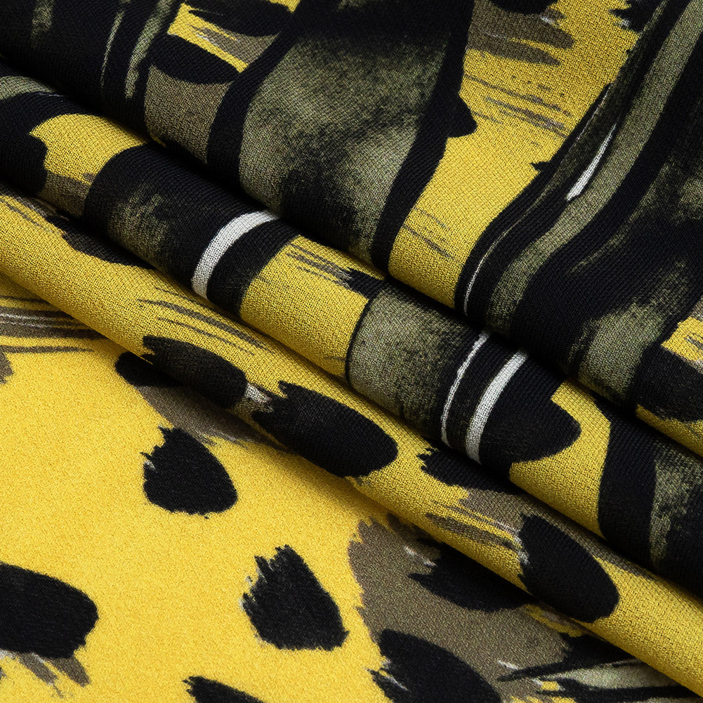 Mood Exclusive Banana Oasis Polyester Crepe Folded Mood Exclusive Banana Oasis Polyester Crepe Folded