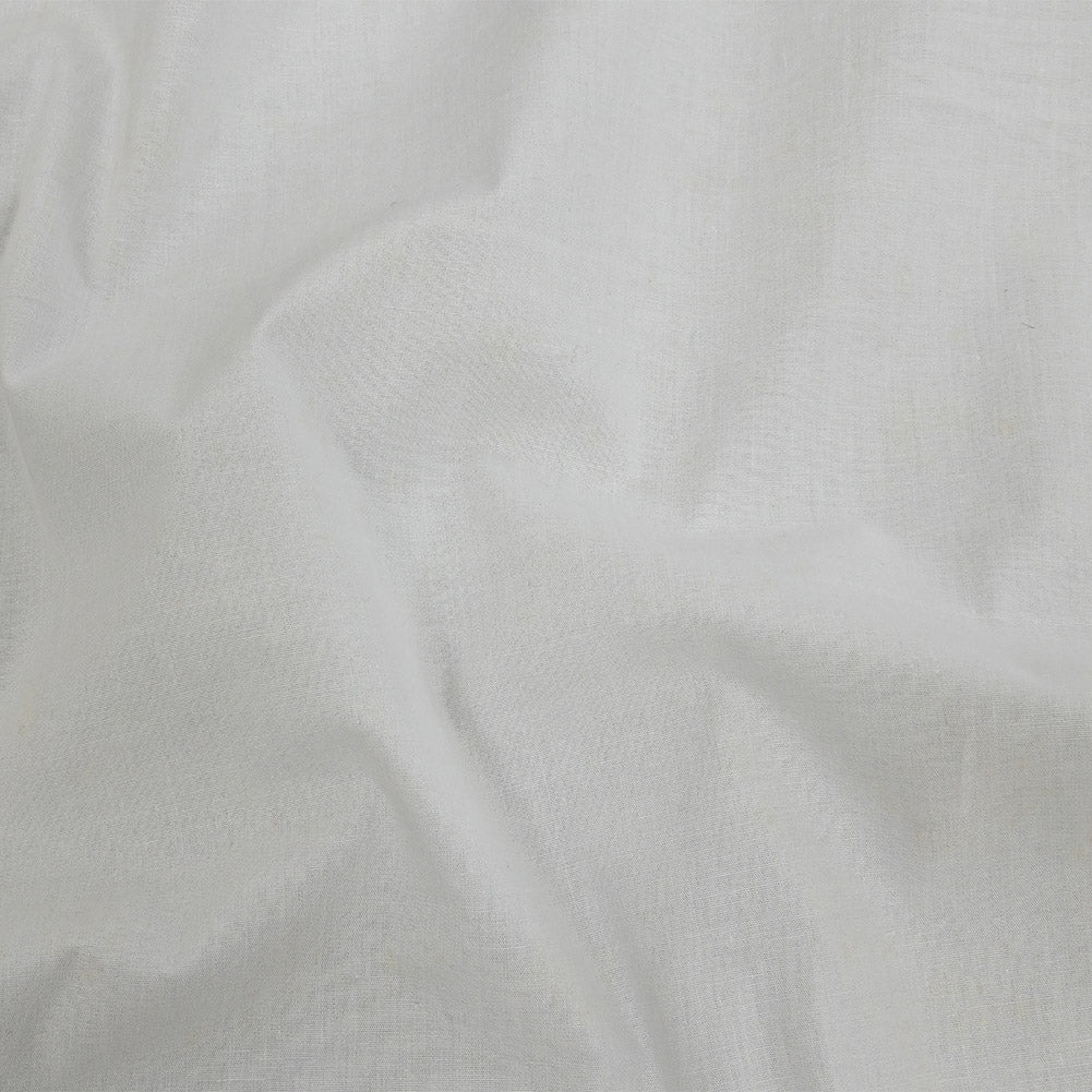 White Stretch Cotton Poplin White Stretch Cotton Poplin