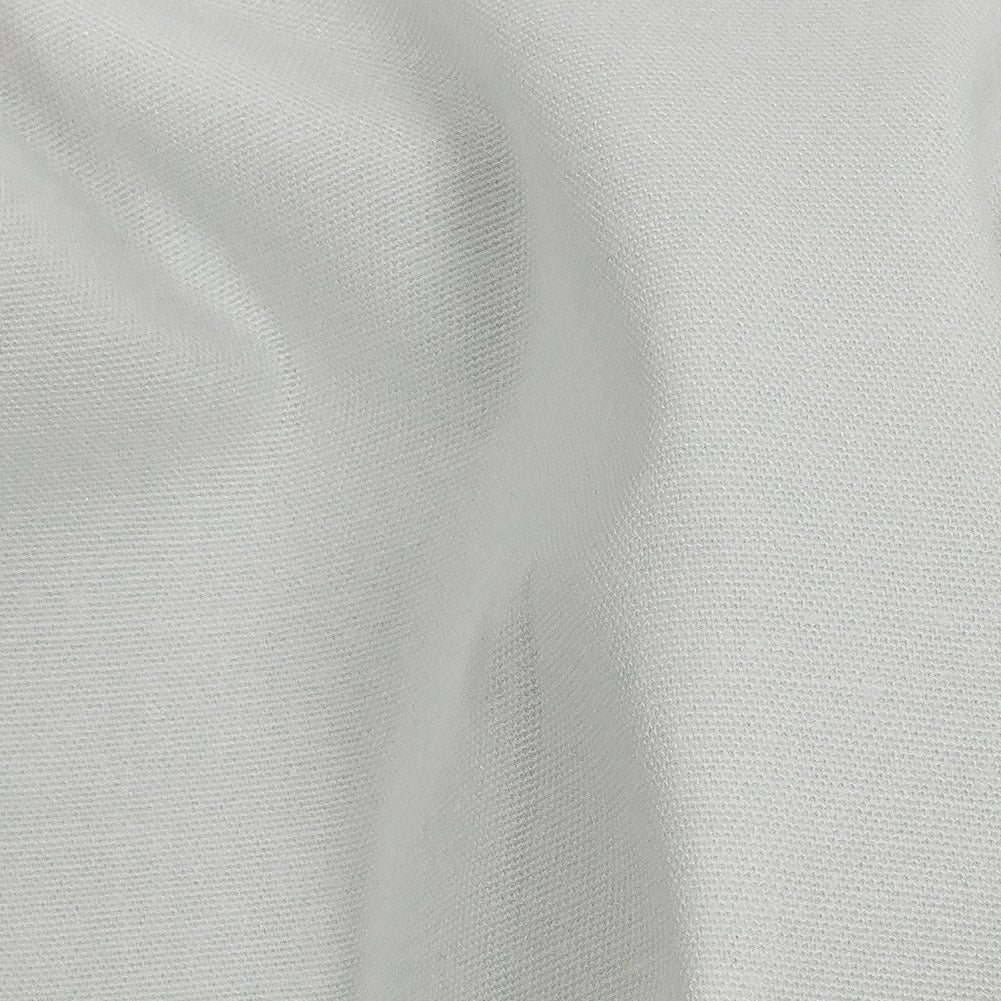 White Stretch Cotton Twill Detail White Stretch Cotton Twill Detail
