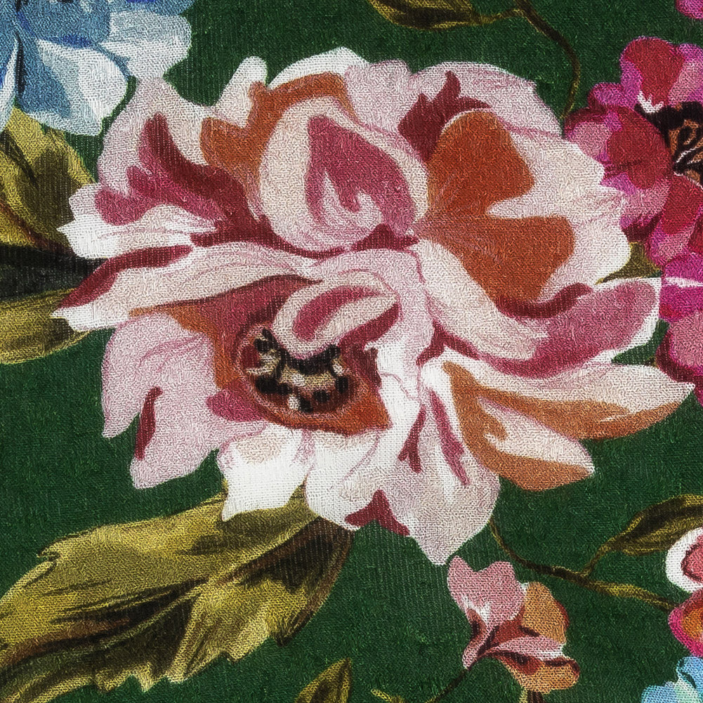 Mood Exclusive Emerald Inflorescent Wonderwork Spotted Viscose Jacquard Detail Mood Exclusive Emerald Inflorescent Wonderwork Spotted Viscose Jacquard Detail