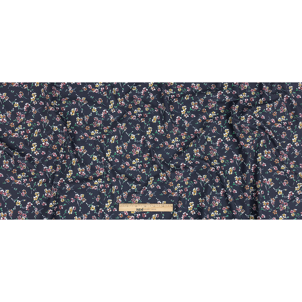 Cotton Poplin Print - Navy Floral - Mood Exclusive Dear Ditsy Full Cotton Poplin Print - Navy Floral - Mood Exclusive Dear Ditsy Full