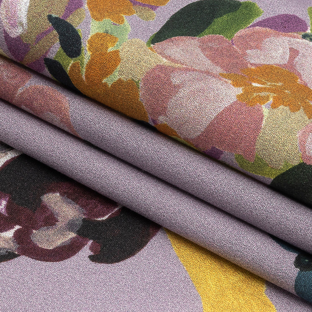 Mood Exclusive Lilac Proper Perfume Stretch Cotton Poplin Folded Mood Exclusive Lilac Proper Perfume Stretch Cotton Poplin Folded