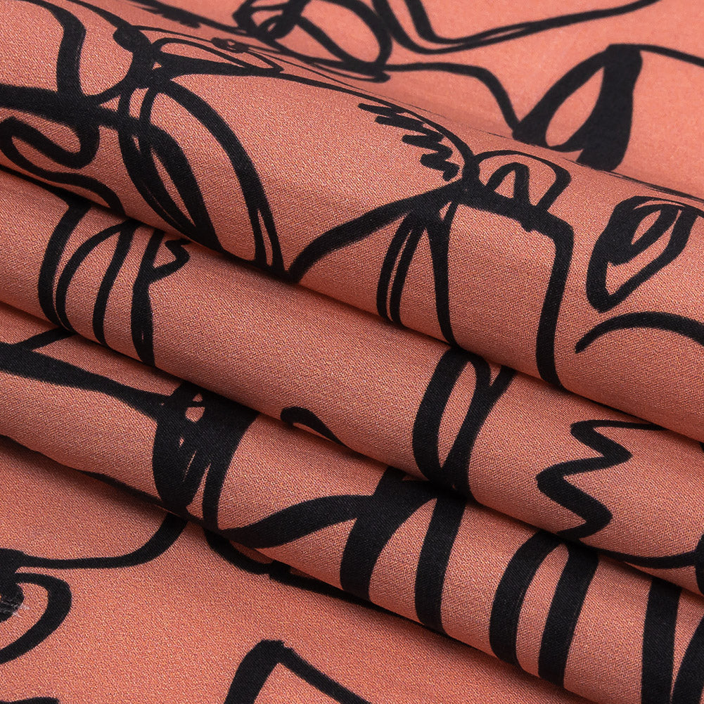 Mood Exclusive Pink Kitchen Couture Cotton Poplin Folded Mood Exclusive Pink Kitchen Couture Cotton Poplin Folded