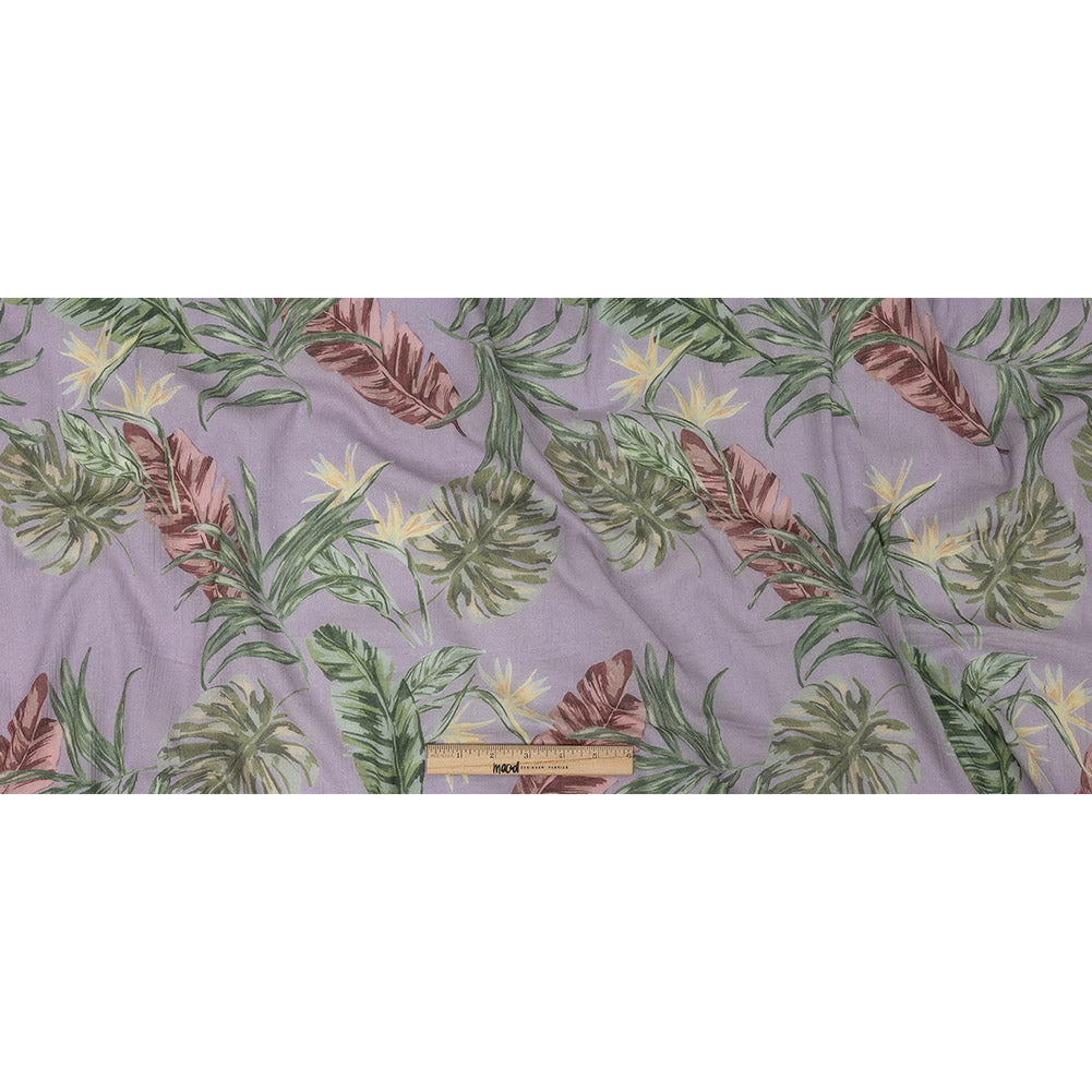 Mood Exclusive Lavender Frond Feelings Crinkled Cotton Voile Full Mood Exclusive Lavender Frond Feelings Crinkled Cotton Voile Full
