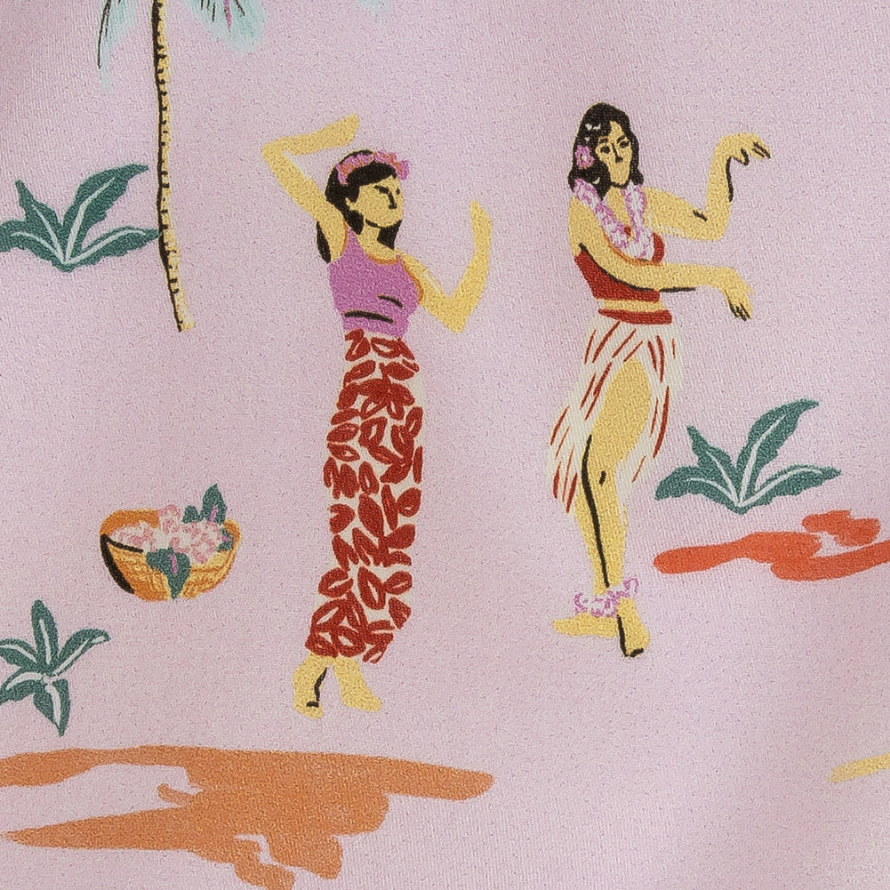 Mood Exclusive Pale Pink Island Idyll Cotton Voile Detail Mood Exclusive Pale Pink Island Idyll Cotton Voile Detail