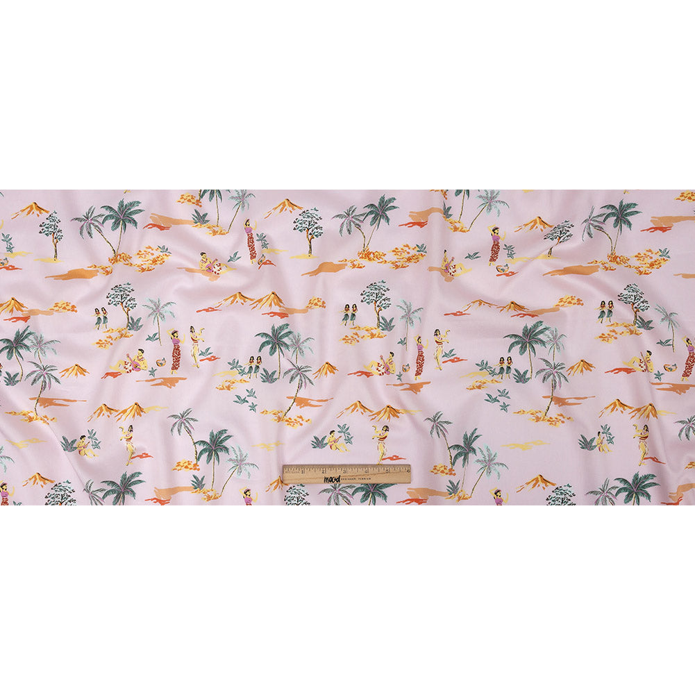 Mood Exclusive Pale Pink Island Idyll Cotton Voile Full Mood Exclusive Pale Pink Island Idyll Cotton Voile Full