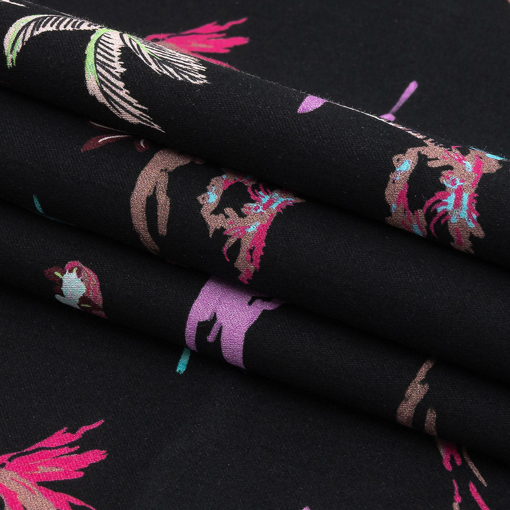 Mood Exclusive Black Island Idyll Cotton Voile Folded Mood Exclusive Black Island Idyll Cotton Voile Folded