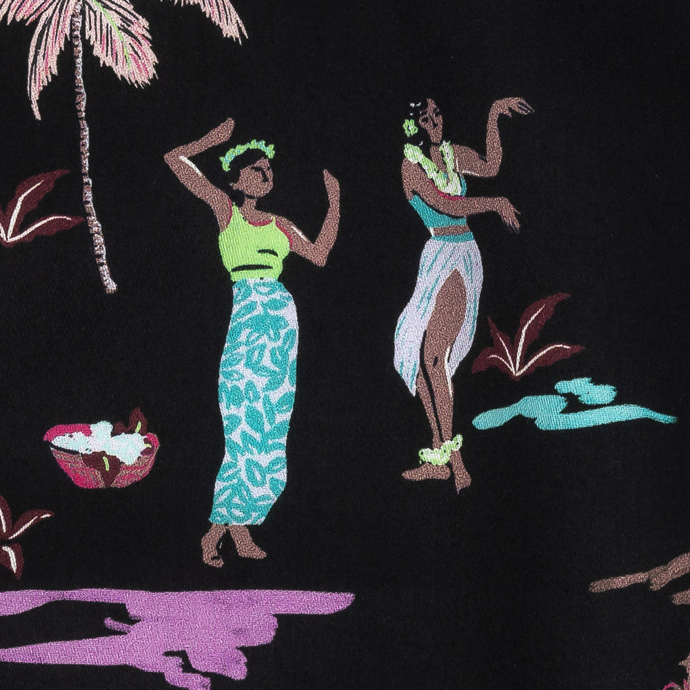 Mood Exclusive Black Island Idyll Cotton Voile Detail Mood Exclusive Black Island Idyll Cotton Voile Detail