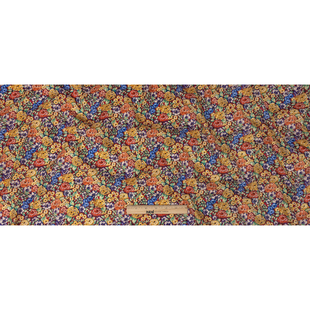 Mood Exclusive Red Bountiful Blossoms Cotton Voile Full Mood Exclusive Red Bountiful Blossoms Cotton Voile Full