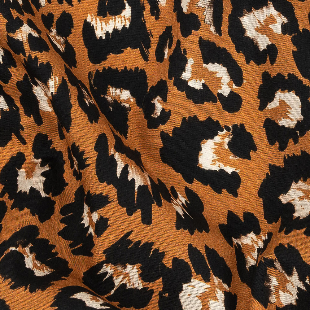 Mood Exclusive Caramel Predator's Pride Cotton Poplin Detail Mood Exclusive Caramel Predator's Pride Cotton Poplin Detail