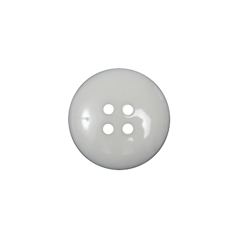 Black and White Bold 4-Hole Plastic Button - 28L/18mm Detail Black and White Bold 4-Hole Plastic Button - 28L/18mm Detail