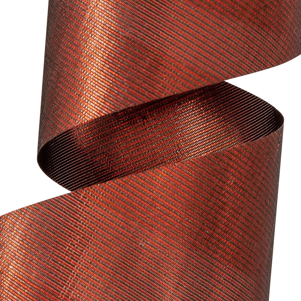 Italian Sceptre Red Metallic Ribbon - 1" Detail Italian Sceptre Red Metallic Ribbon - 1" Detail