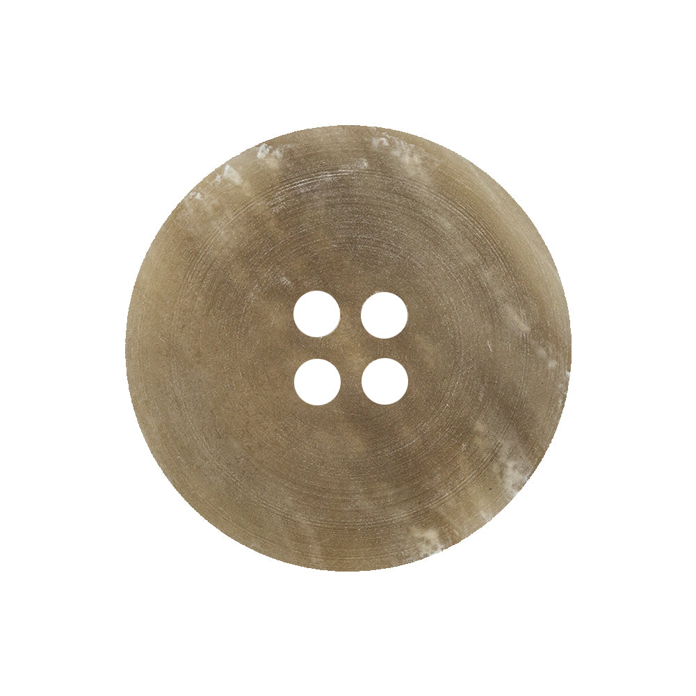 Timber Wolf and Agate Gray Matte Tire Shape Rim 4-Hole Plastic Button - 40L/25.5mm Detail Timber Wolf and Agate Gray Matte Tire Shape Rim 4-Hole Plastic Button - 40L/25.5mm Detail