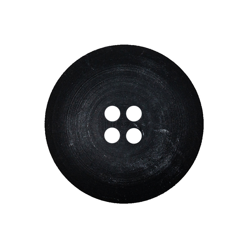 Steeple Gray and Peat 4-Hole Molded Plastic Button - 40L/25.5mm Detail Steeple Gray and Peat 4-Hole Molded Plastic Button - 40L/25.5mm Detail