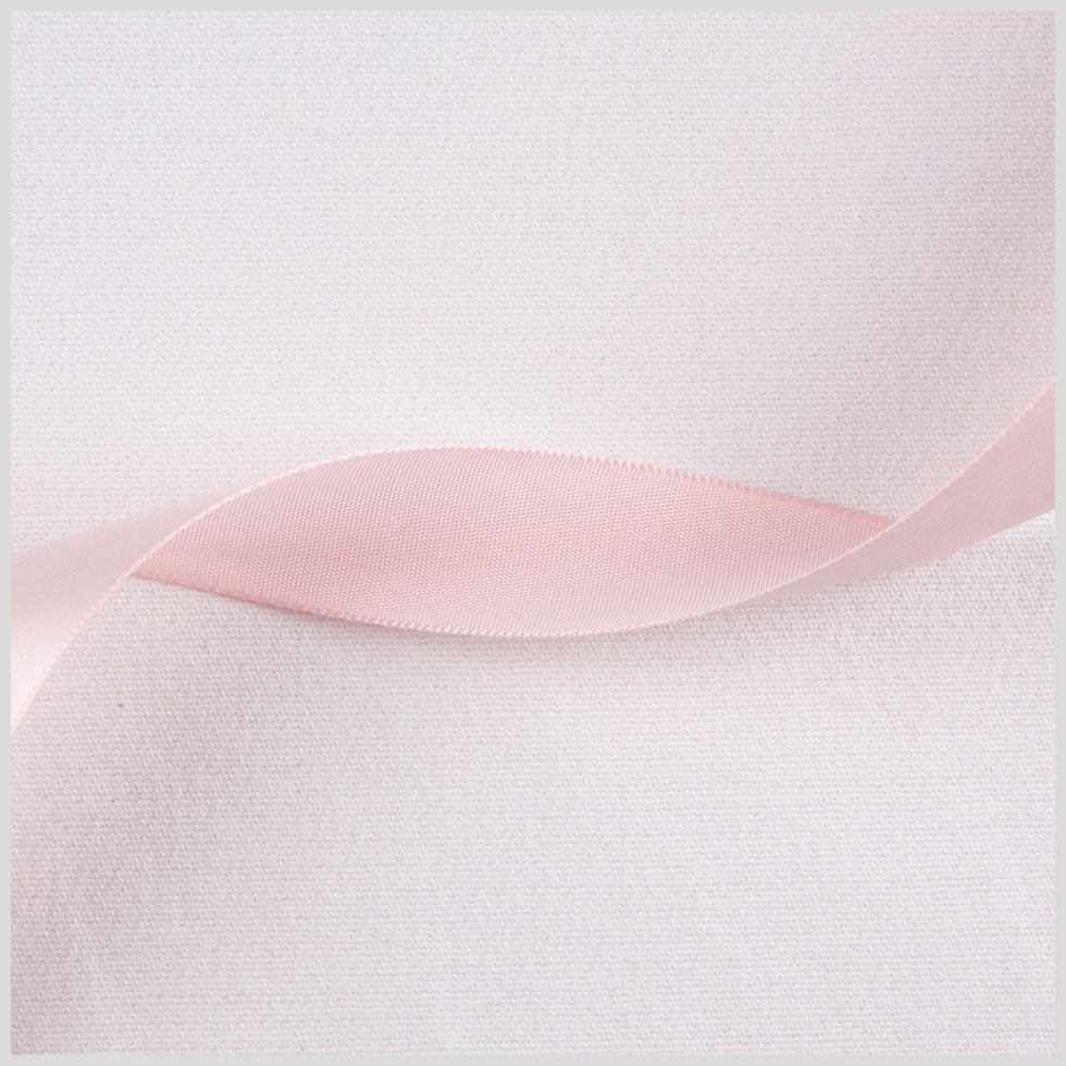 7/8" Light Pink Single Face Satin Ribbon