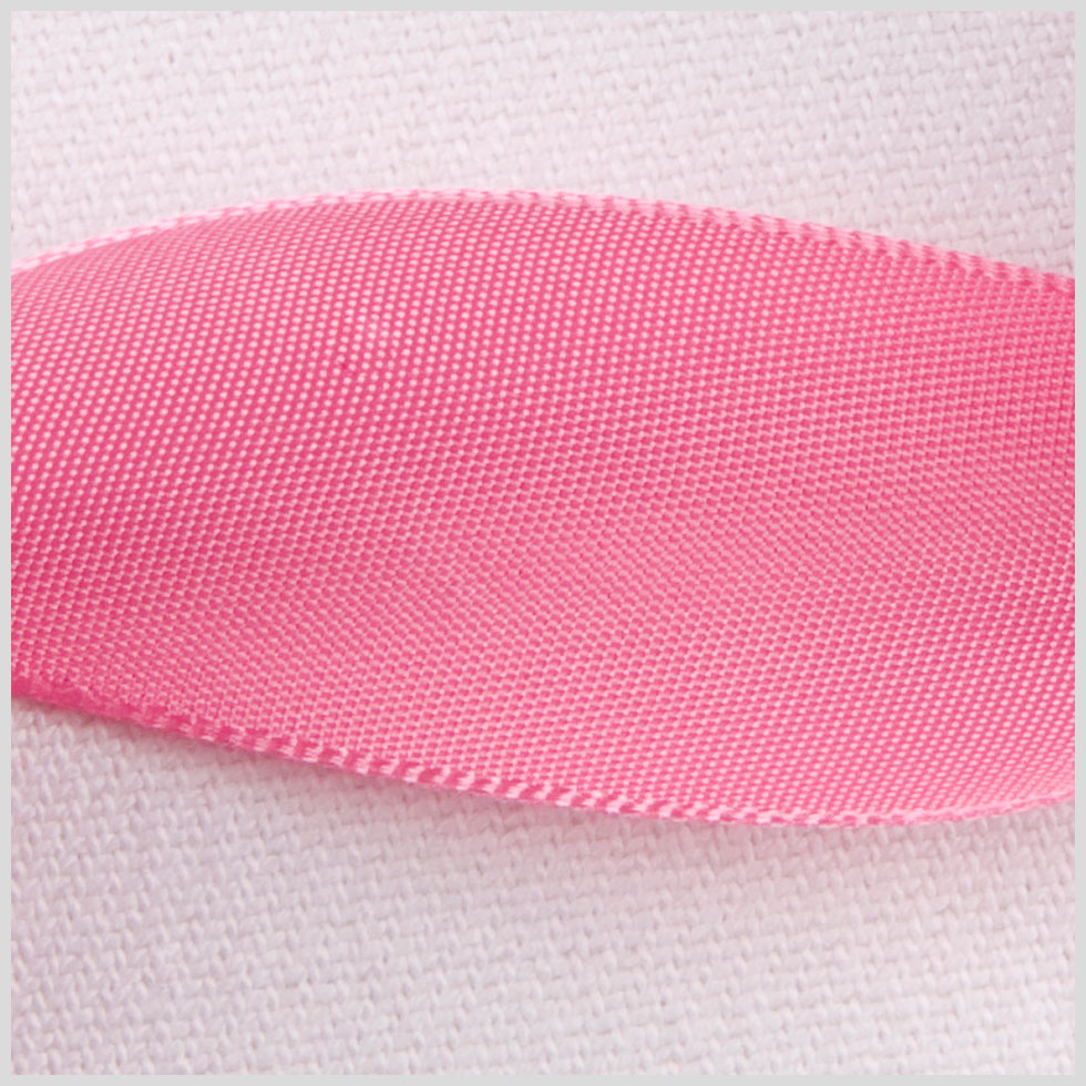 7/8" Hot Pink Single Face Satin Ribbon Detail 7/8" Hot Pink Single Face Satin Ribbon Detail