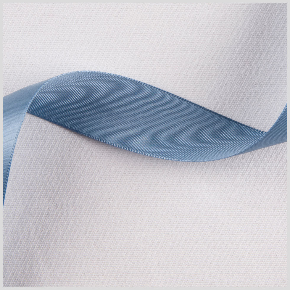 7/8" Williamsburg Blue Single Face Satin Ribbon 7/8" Williamsburg Blue Single Face Satin Ribbon