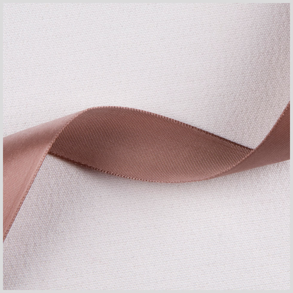 7/8" Taupe Single Face Satin Ribbon 7/8" Taupe Single Face Satin Ribbon