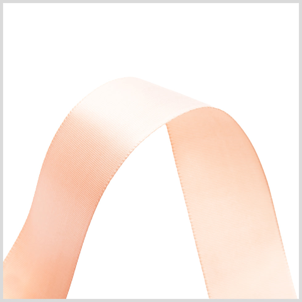 7/8" Tan Single Face Satin Ribbon Detail 7/8" Tan Single Face Satin Ribbon Detail