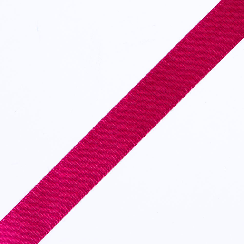 1/2" Fuchsia Single Face Satin Ribbon Detail 1/2" Fuchsia Single Face Satin Ribbon Detail
