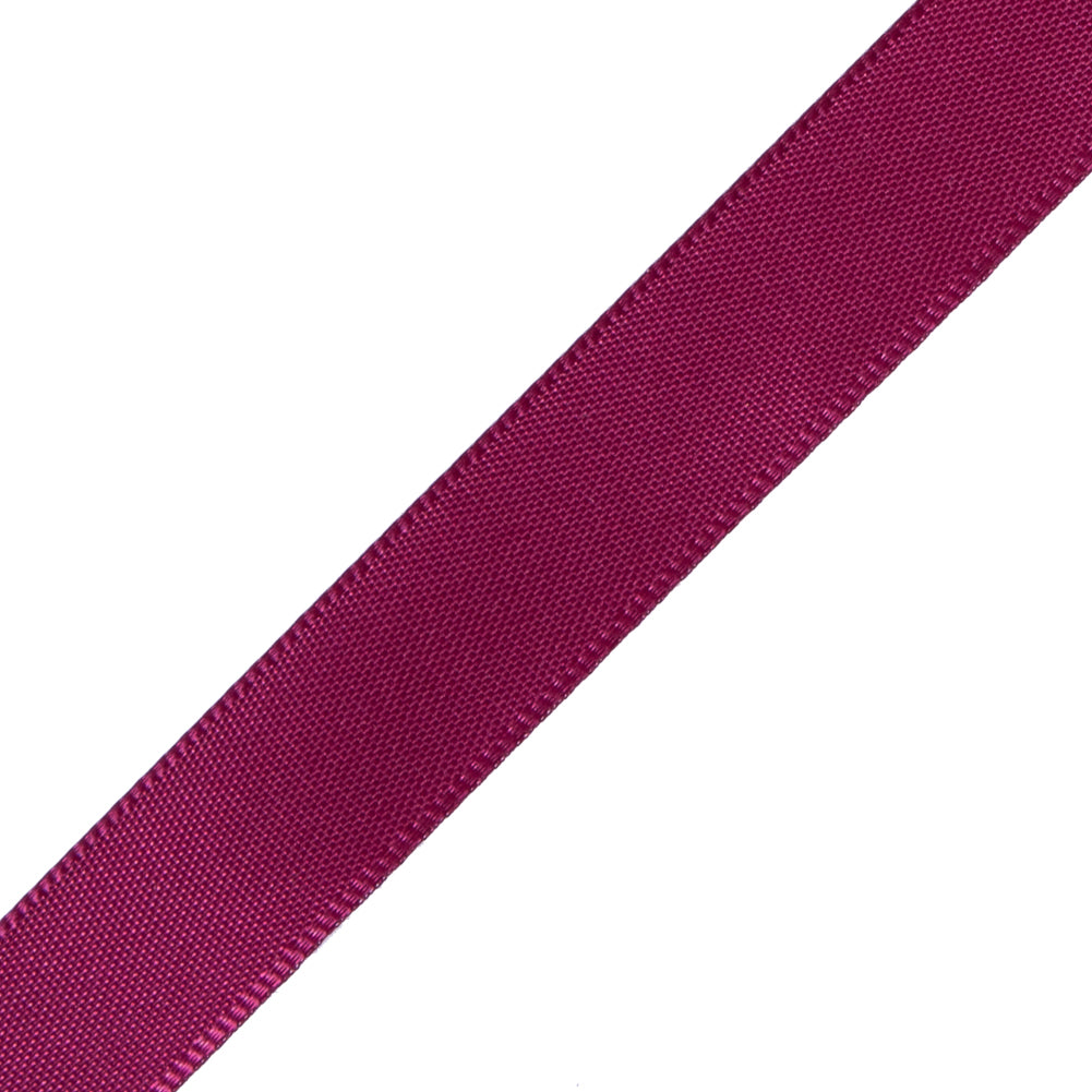 1/2" Wine Single Face Satin Ribbon Detail 1/2" Wine Single Face Satin Ribbon Detail