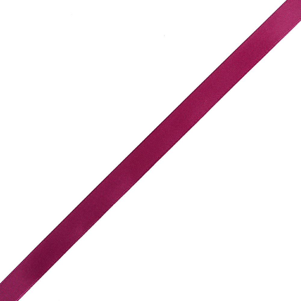 1/2" Wine Single Face Satin Ribbon 1/2" Wine Single Face Satin Ribbon