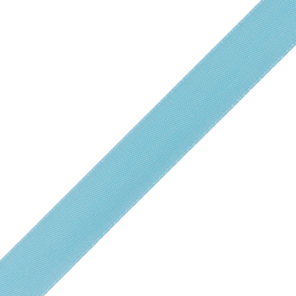 1/2" Aquamarine Single Face Satin Ribbon Detail 1/2" Aquamarine Single Face Satin Ribbon Detail