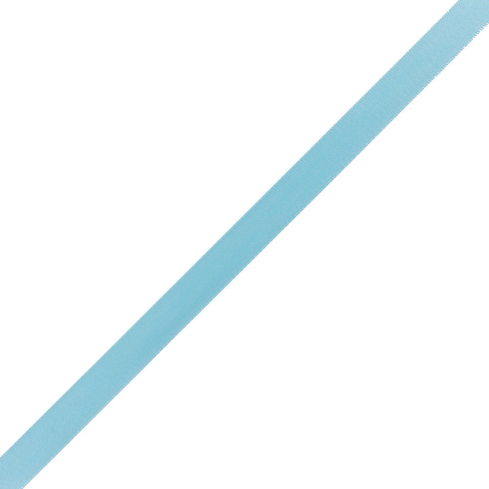 1/2" Aquamarine Single Face Satin Ribbon 1/2" Aquamarine Single Face Satin Ribbon