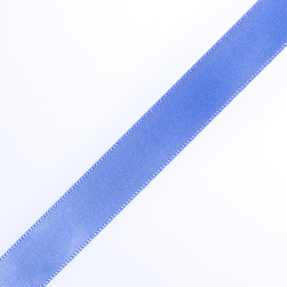 1/2" Blue Iris Single Face Satin Ribbon Detail 1/2" Blue Iris Single Face Satin Ribbon Detail