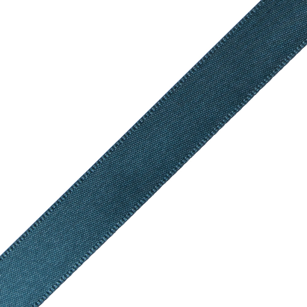 1/2" Midnight Jade Single Face Satin Ribbon Detail 1/2" Midnight Jade Single Face Satin Ribbon Detail