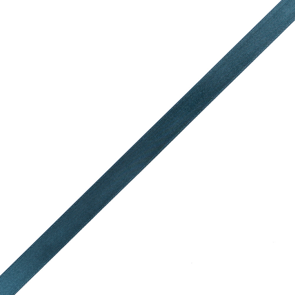 1/2" Midnight Jade Single Face Satin Ribbon 1/2" Midnight Jade Single Face Satin Ribbon