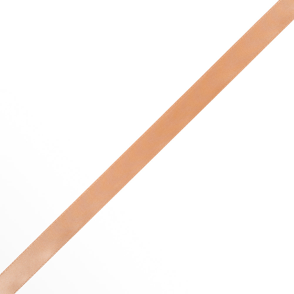 1/2" Old Gold Single Face Satin Ribbon 1/2" Old Gold Single Face Satin Ribbon