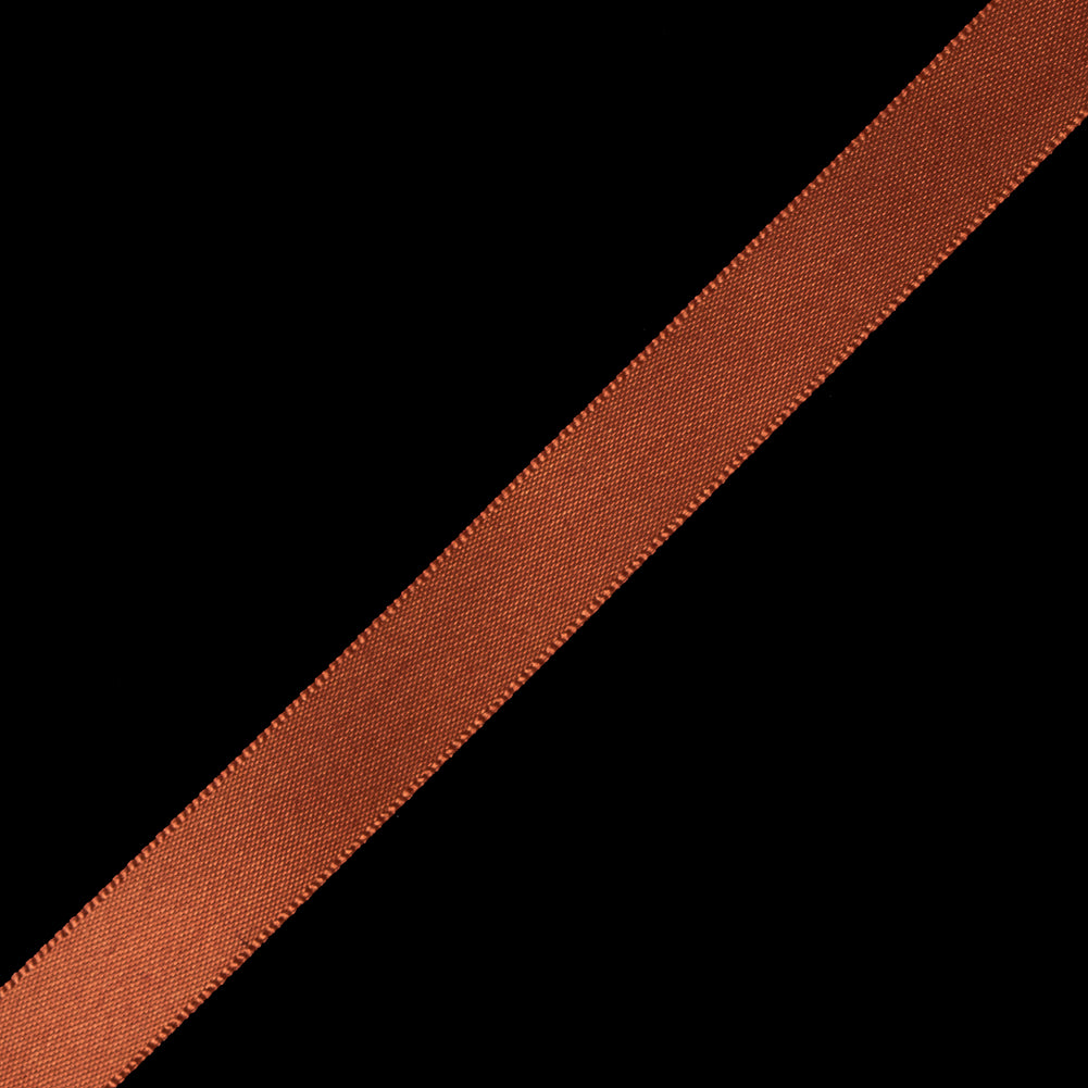 1/2" Rust Single Face Satin Ribbon Detail 1/2" Rust Single Face Satin Ribbon Detail