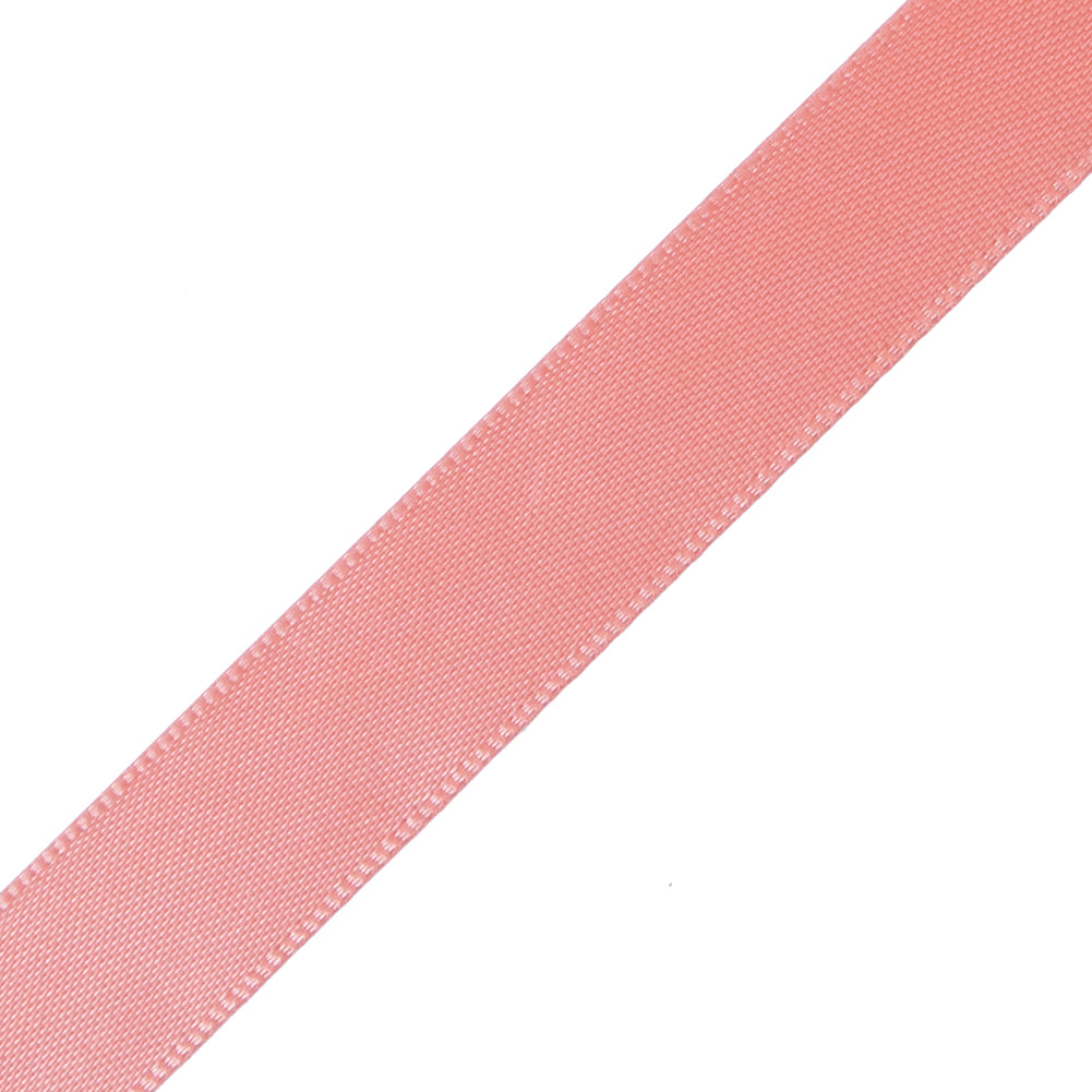 1/2" Peach Single Face Satin Ribbon Detail 1/2" Peach Single Face Satin Ribbon Detail